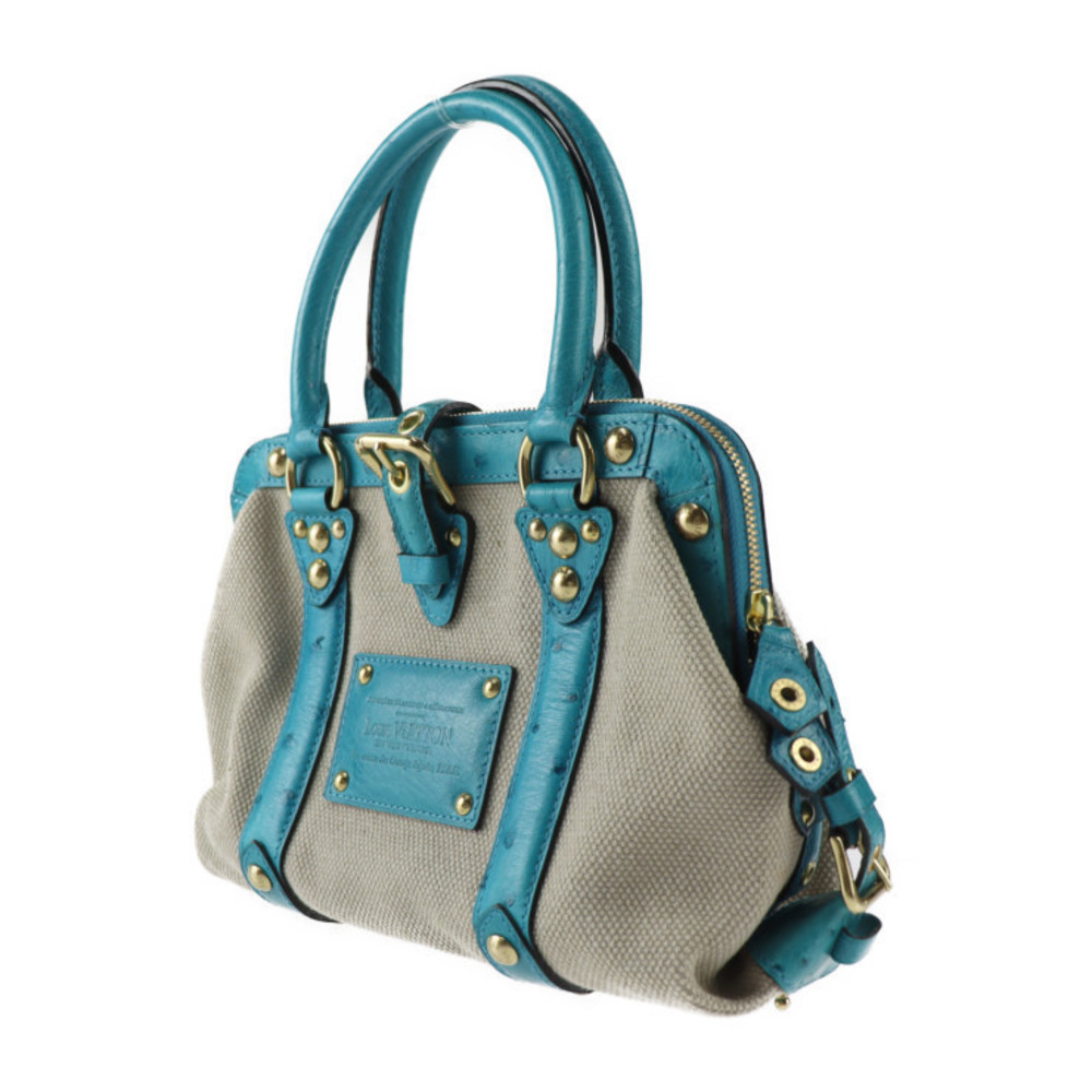 Louis Vuitton Greige Leather Toal Handbag Trianon